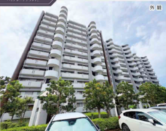 静岡市駿河区西中原、マンションの外観画像です