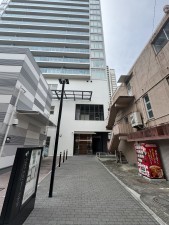 草津市大路、マンションの外観画像です