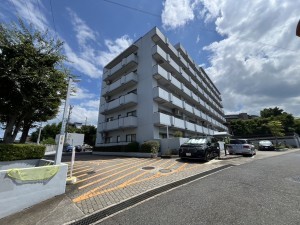 大津市竜が丘、マンションの外観画像です