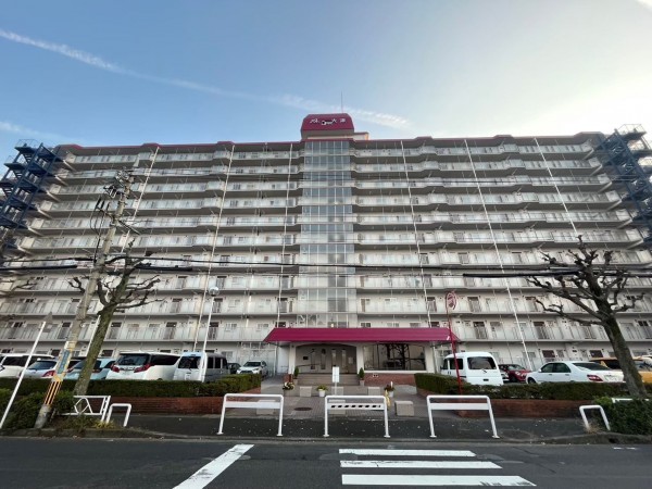 大津市におの浜、マンションの外観画像です