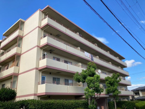 大津市大江、マンションの外観画像です
