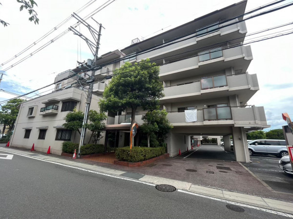 大津市大江、マンションの外観画像です