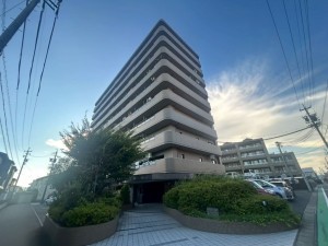 一宮市大和町馬引、マンションの外観画像です