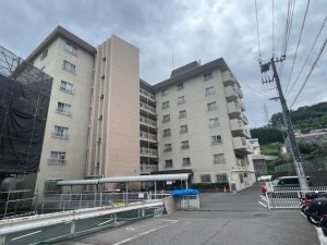 広島市西区古江西町、マンションの外観画像です