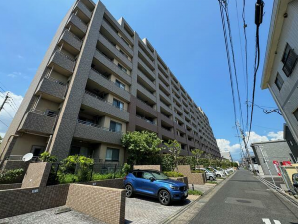 鹿児島市紫原、マンションの外観画像です