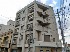 岡山市北区京町、マンションの外観画像です