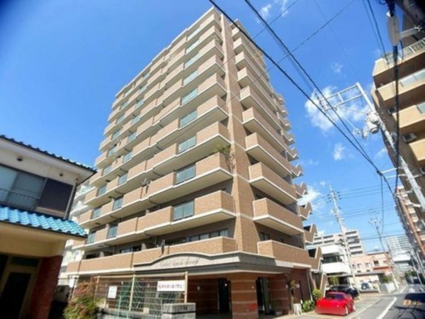 岡山市北区東島田町、マンションの外観画像です