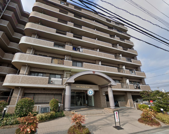 岡山市北区上中野、マンションの画像です