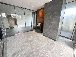 岡山市北区問屋町、マンションのエントランス画像です