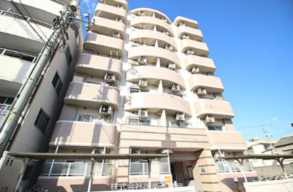 岡山市北区京町、マンションの外観画像です