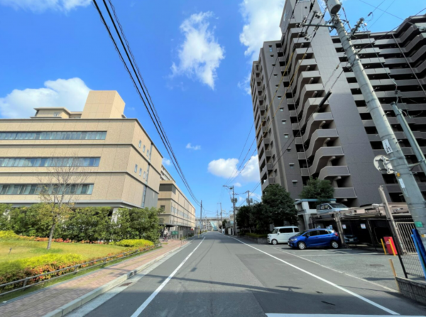 岡山市北区国体町、マンションの画像です