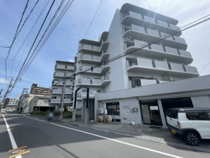 岡山市北区奥田、マンションの外観画像です