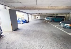 岡山市北区桑田町、マンションの駐車場画像です