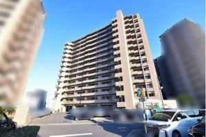 岡山市北区西古松西町、マンションの外観画像です