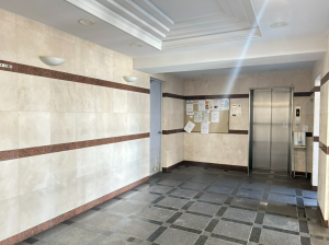 岡山市北区神田町、マンションのエントランス画像です