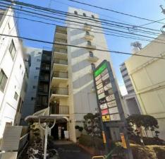 岡山市北区内山下、マンションの外観画像です