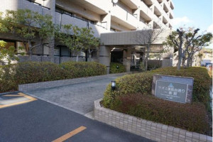 岡山市北区津高、マンションの外観画像です