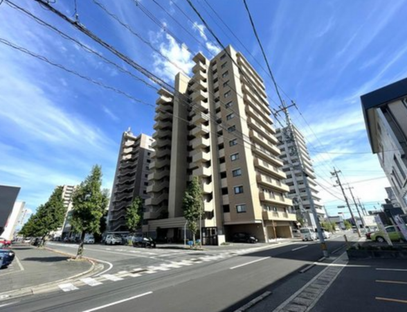 岡山市北区問屋町、マンションの外観画像です