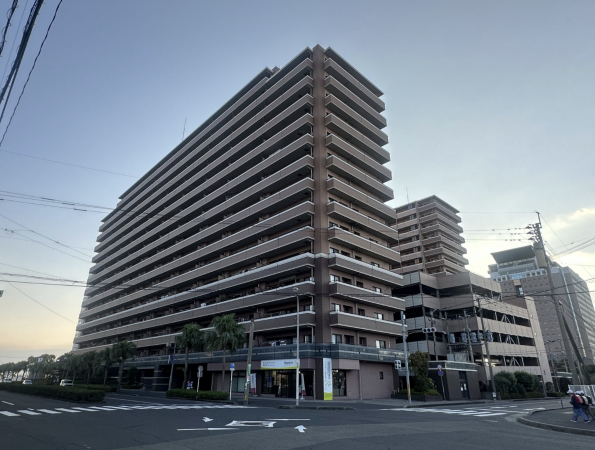鹿児島市与次郎、マンションの画像です