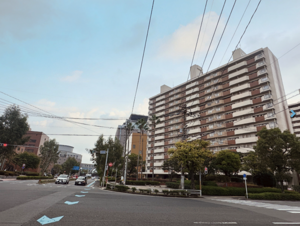 鹿児島市鴨池新町、マンションの画像です