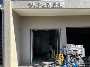 上尾市仲町、マンションのエントランス画像です