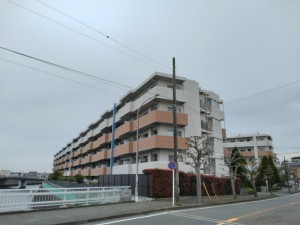 藤沢市鵠沼藤が谷、マンションの外観画像です