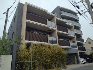 藤沢市鵠沼海岸、マンションの外観画像です