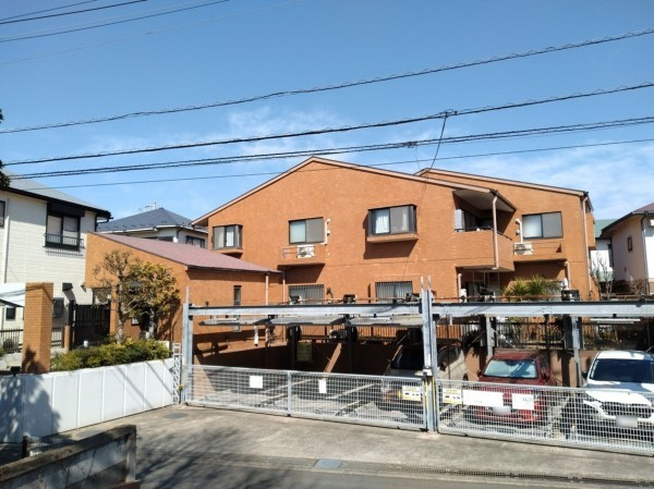藤沢市鵠沼海岸、マンションの外観画像です