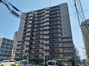 藤沢市鵠沼橘、マンションの外観画像です