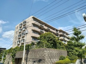 藤沢市片瀬海岸、マンションの外観画像です