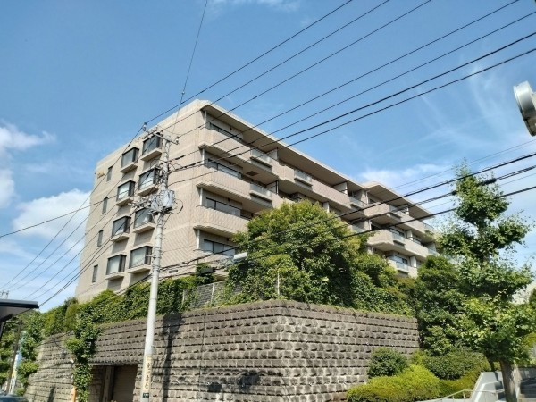 藤沢市片瀬海岸、マンションの外観画像です