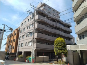 藤沢市片瀬海岸、マンションの外観画像です