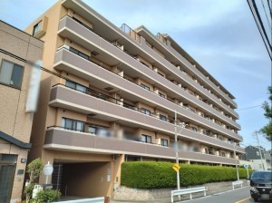 藤沢市大鋸、マンションの外観画像です