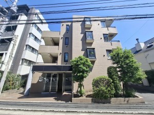 藤沢市片瀬海岸、マンションの外観画像です