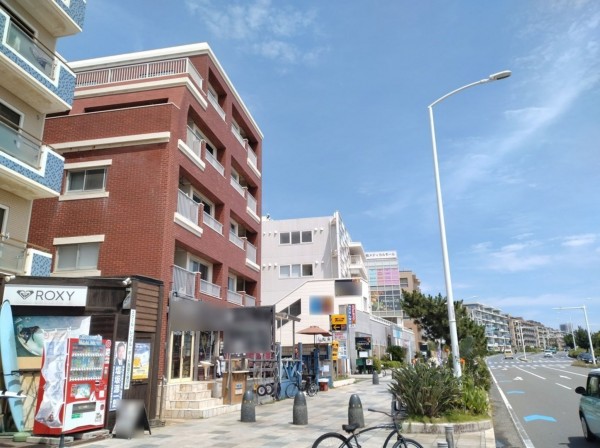 藤沢市鵠沼海岸、マンションの外観画像です
