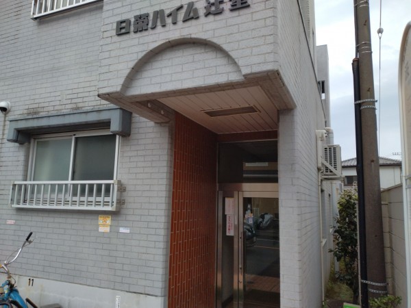 藤沢市辻堂新町、マンションのエントランス画像です