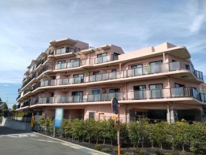 藤沢市辻堂神台、マンションの外観画像です