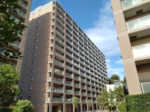 藤沢市川名、マンションの外観画像です