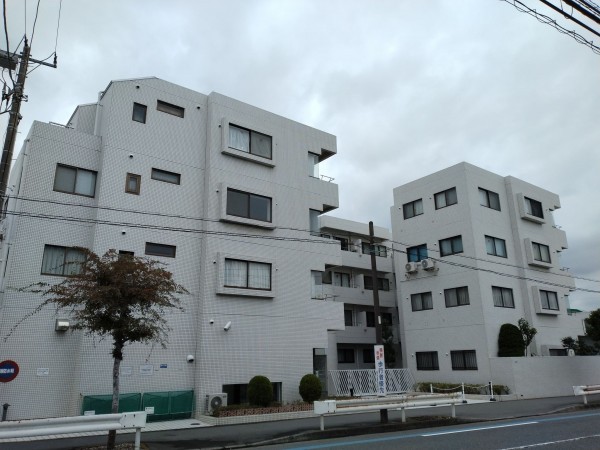 藤沢市鵠沼海岸、マンションの外観画像です