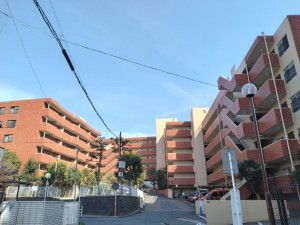 藤沢市片瀬海岸、マンションの外観画像です
