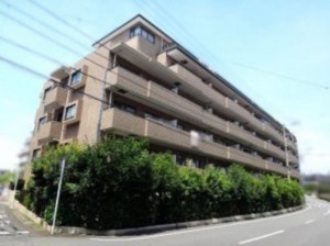 藤沢市藤が岡、マンションの外観画像です
