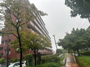 前橋市三河町、マンションの外観画像です