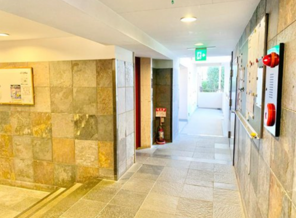 前橋市大手町、マンションのエントランス画像です