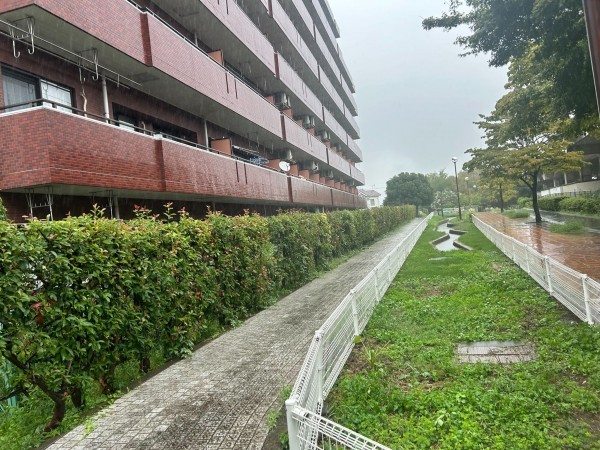 前橋市三河町、マンションの外観画像です