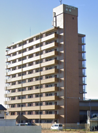 前橋市野中町、マンションの外観画像です