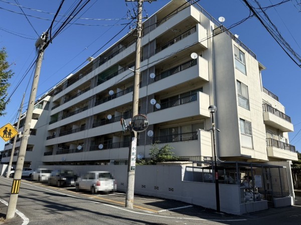 前橋市石倉町、マンションの外観画像です