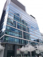 渋谷区桜丘町、マンションの外観画像です