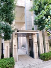 目黒区大橋、マンションのエントランス画像です