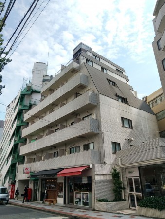 渋谷区松濤、マンションの外観画像です