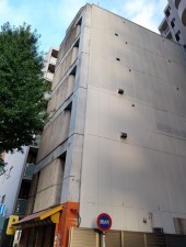 渋谷区笹塚、マンションの外観画像です